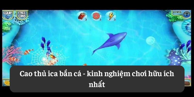 Cao thủ ica bắn cá: kinh nghiệm chơi hữu ích nhất